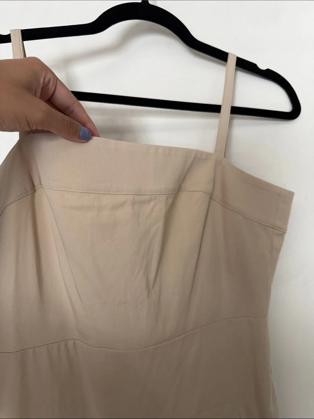 Abercrombie Beige Spaghetti Strap Sundress - Lightweight Women's Dress